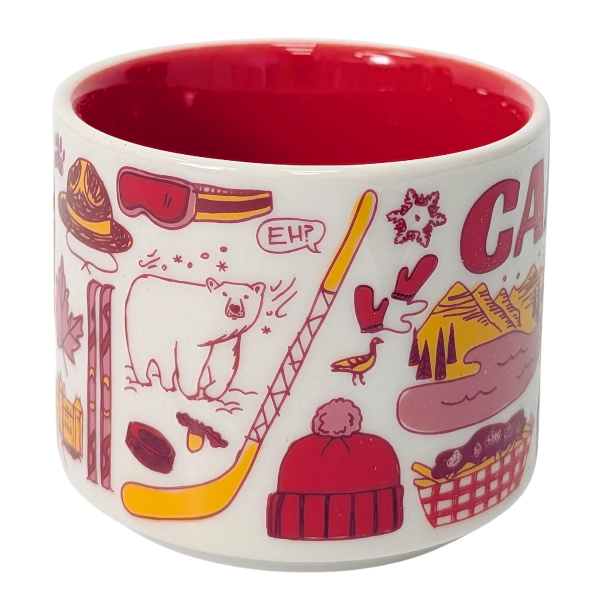Starbucks Been There Series Canada Ceramic Demitasse Ornament, 2 Oz