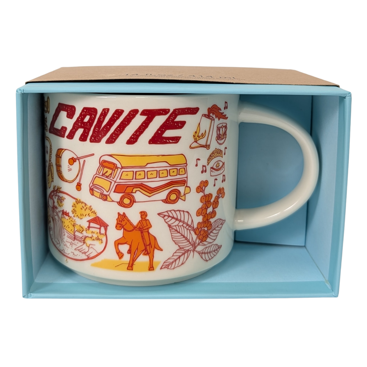 Starbucks Been There Series Cavite Ceramic Mug, 14 Oz