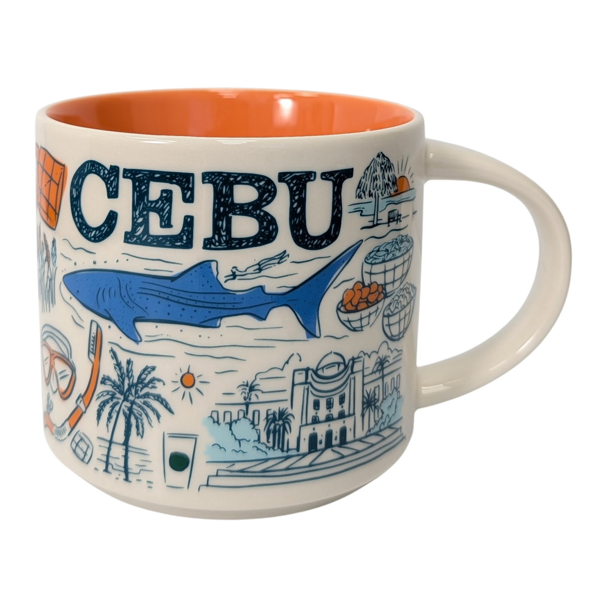 Starbucks Been There Series Cebu Ceramic Mug, 14 Oz
