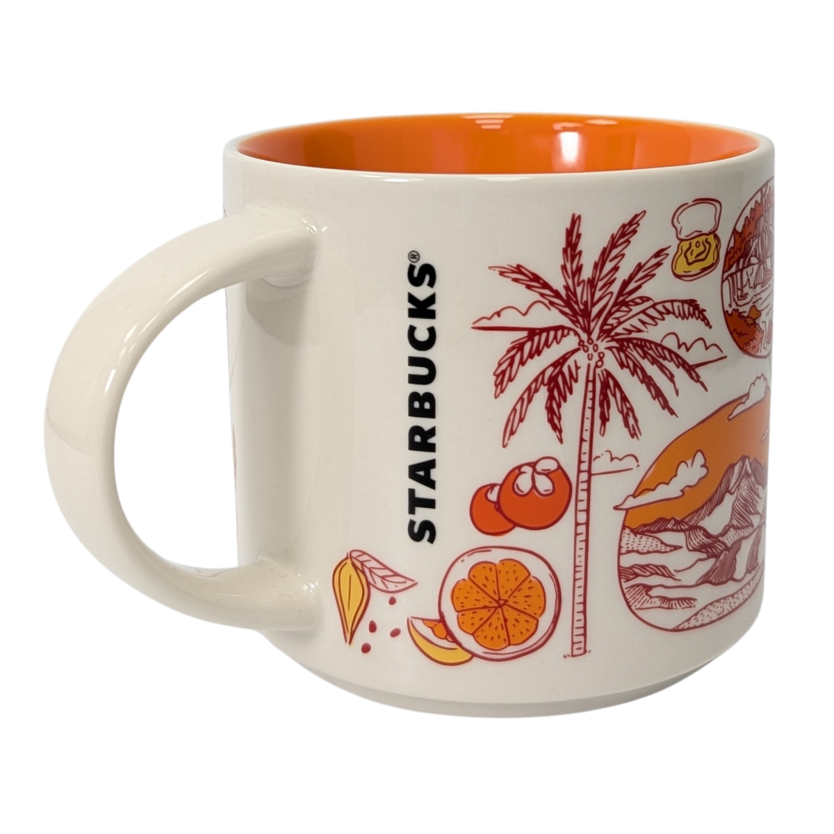 Starbucks Been There Series Davao Ceramic Mug, 14 Oz