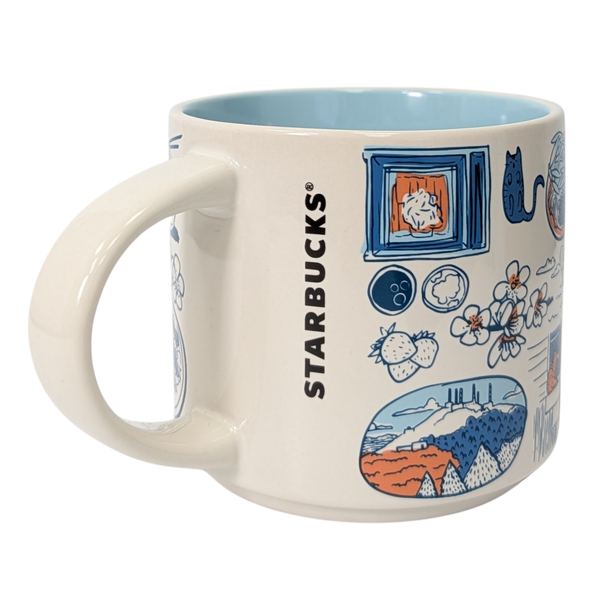 Starbucks Been There Series Fukuoka Ceramic Mug, 14 Oz