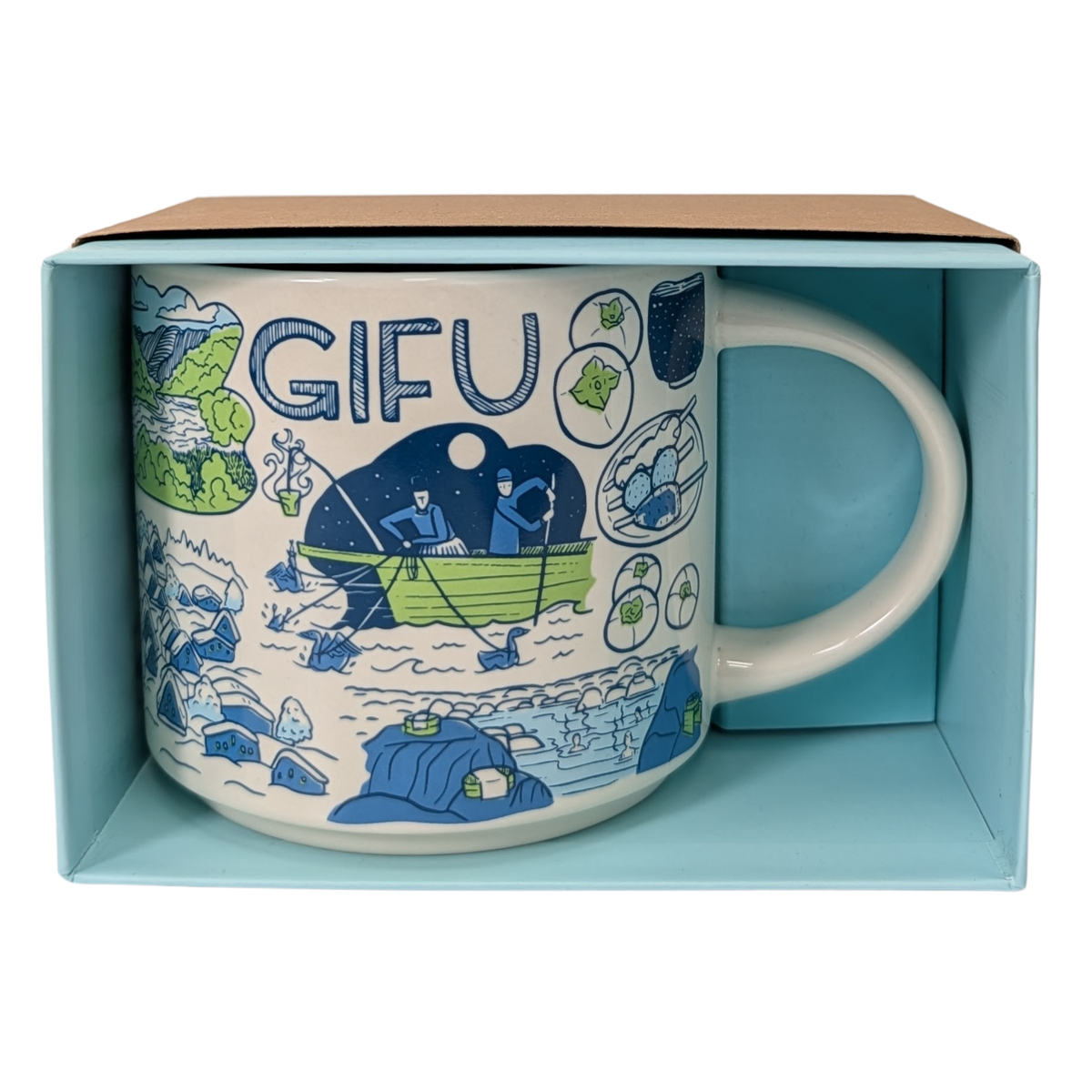Starbucks Been There Series Gifu Ceramic Mug, 14 Oz