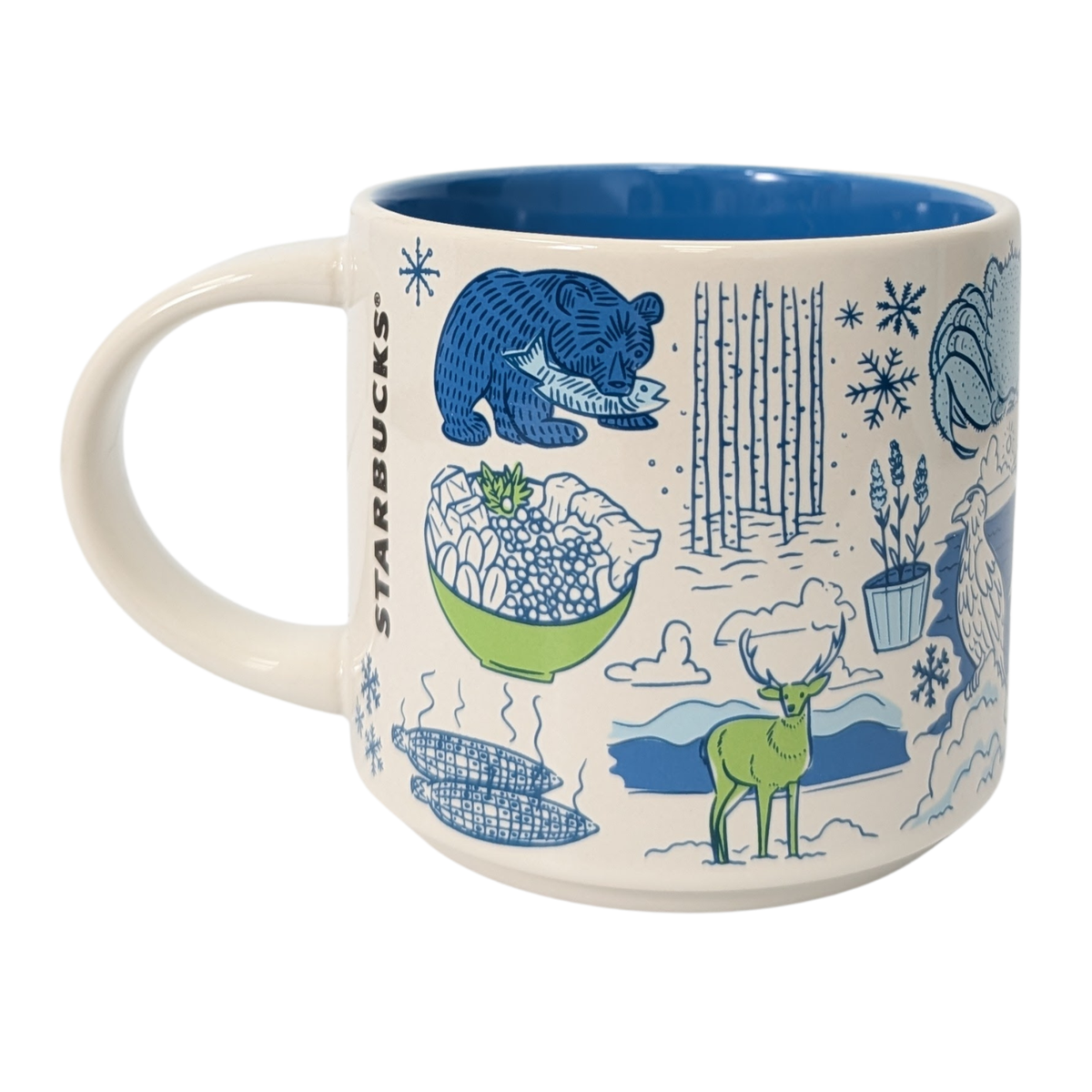 Starbucks Been There Series Hokkaido Ceramic Mug, 14 Oz