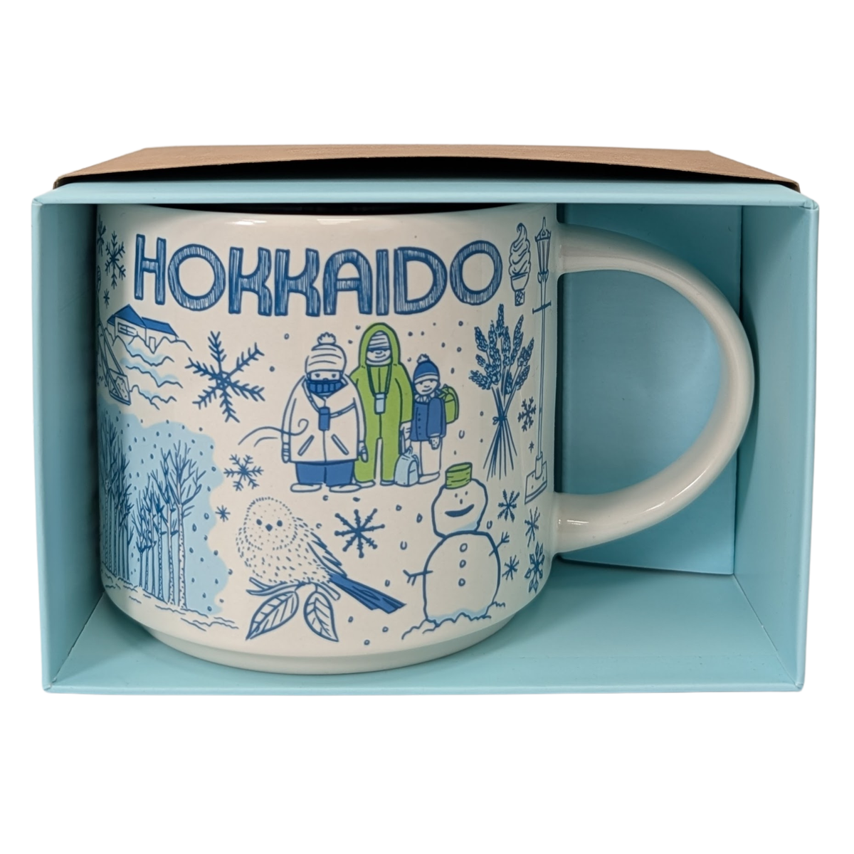 Starbucks Been There Series Hokkaido Ceramic Mug, 14 Oz