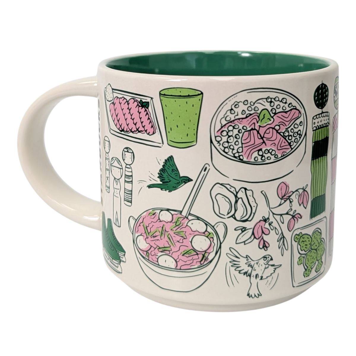 Starbucks Been There Series Sendai Ceramic Mug, 14 Oz