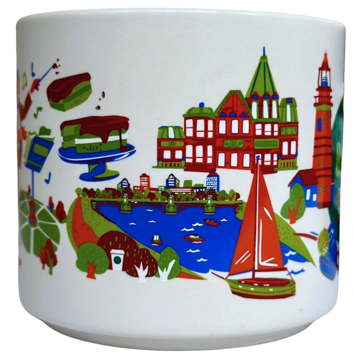 Starbucks Discovery Series Boston Ceramic Mug, 14 Oz