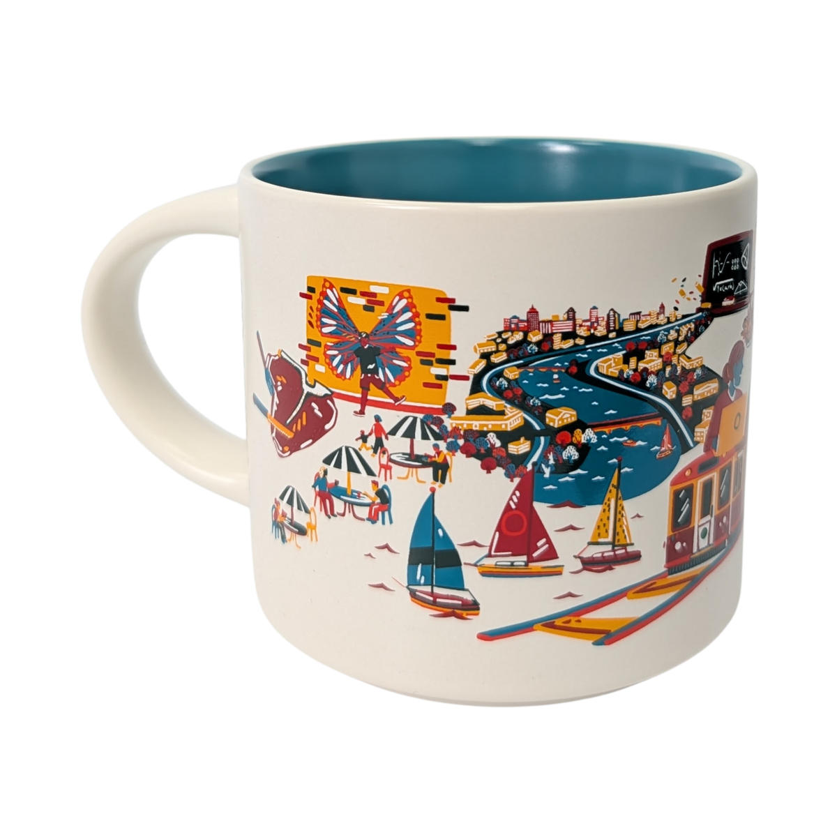 Starbucks Discovery Series Cambridge Ceramic Mug, 14 Oz