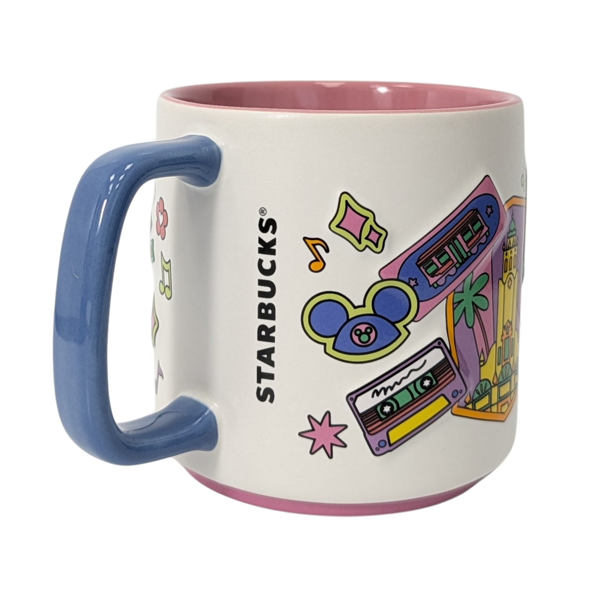 Starbucks Discovery Series Disneyland Ceramic Mug, 14 Oz