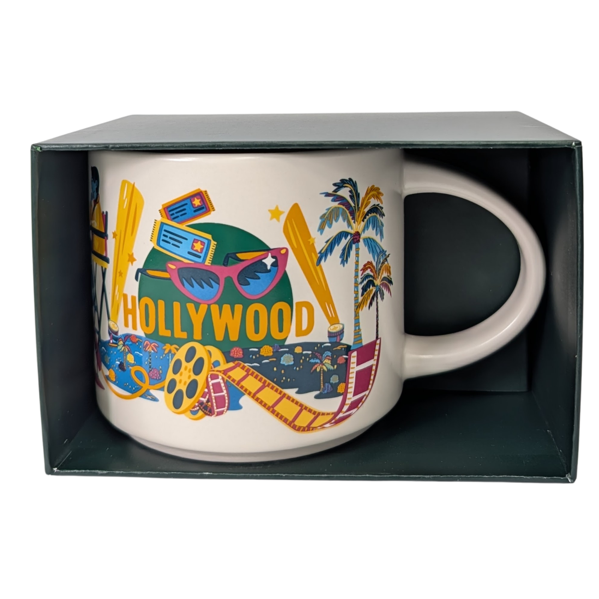 Starbucks Discovery Series Hollywood Ceramic Mug, 14 Oz