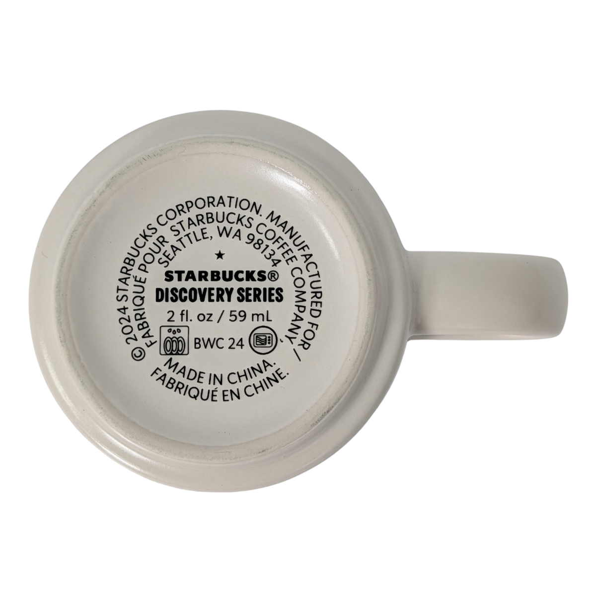 Starbucks Discovery Series Los Angeles Ceramic Demitasse Ornament Mug, 2 Oz