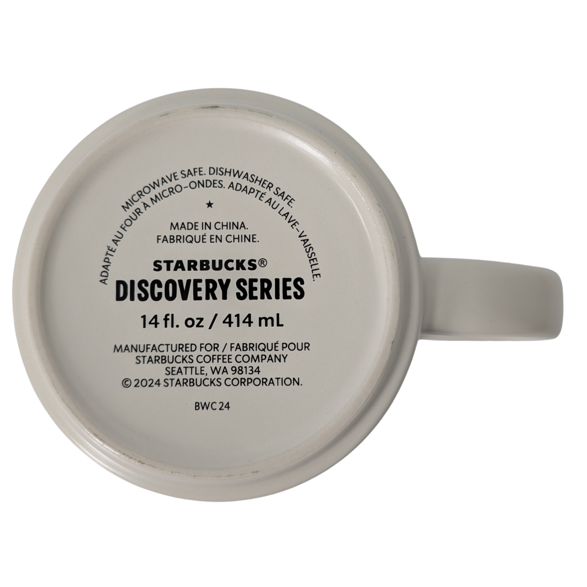 Starbucks Discovery Series North Carolina Ceramic Mug, 14 Oz
