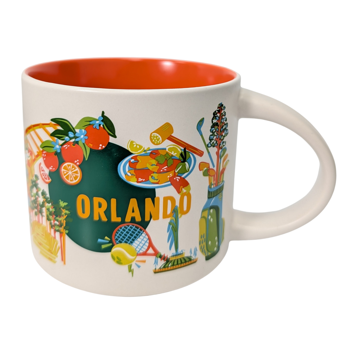 Starbucks Discovery Series Orlando Ceramic Mug, 14 Oz