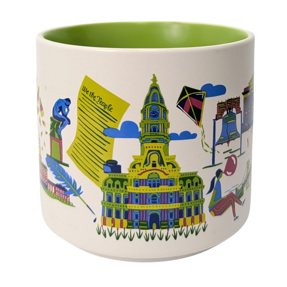 Starbucks Discovery Series Philadelphia Ceramic Mug, 14 Oz
