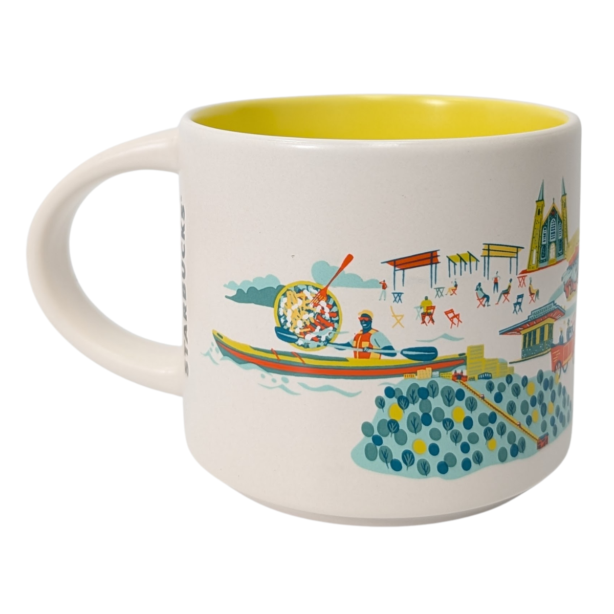 Starbucks Discovery Series Pittsburgh Ceramic Mug, 14 Oz