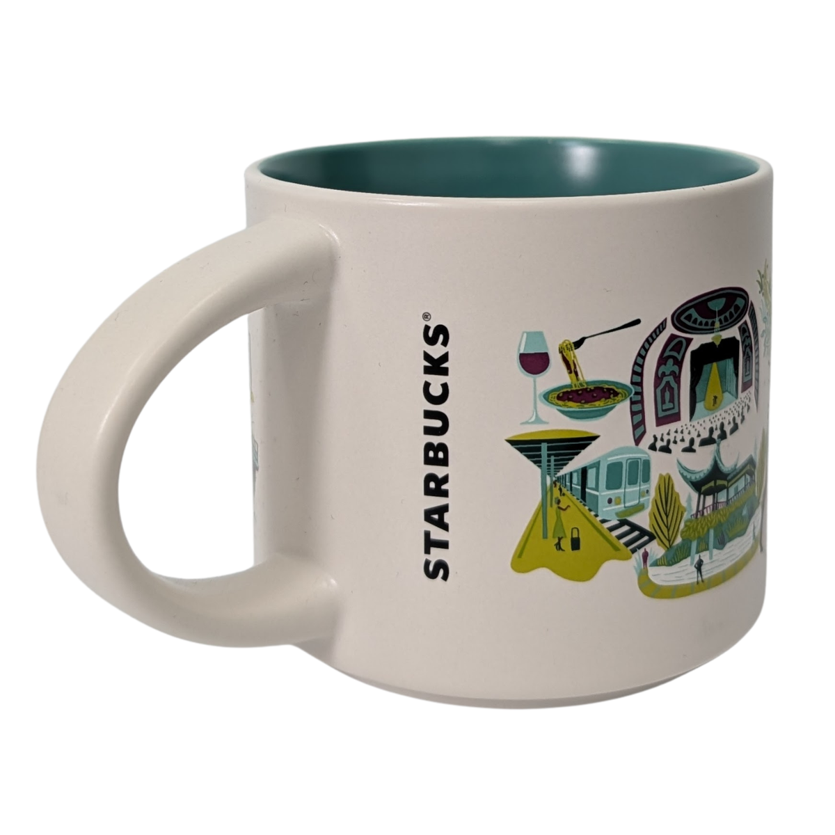 Starbucks Discovery Series Staten Island Ceramic Mug, 14 Oz