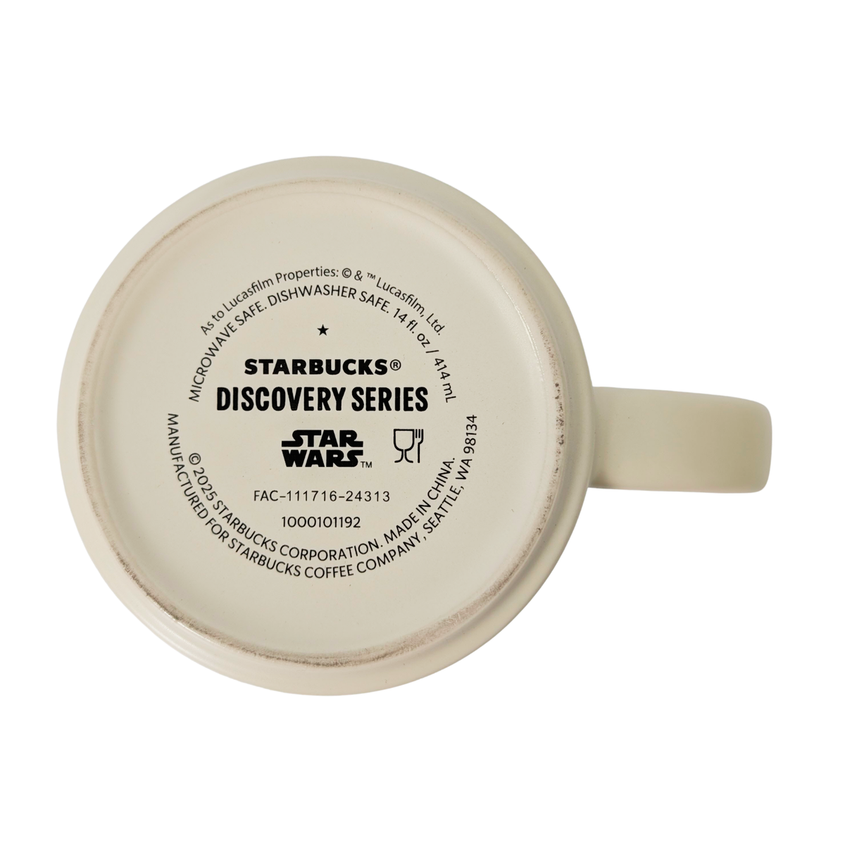 Starbucks Discovery Series Tatooine Ceramic Mug, 14 Oz