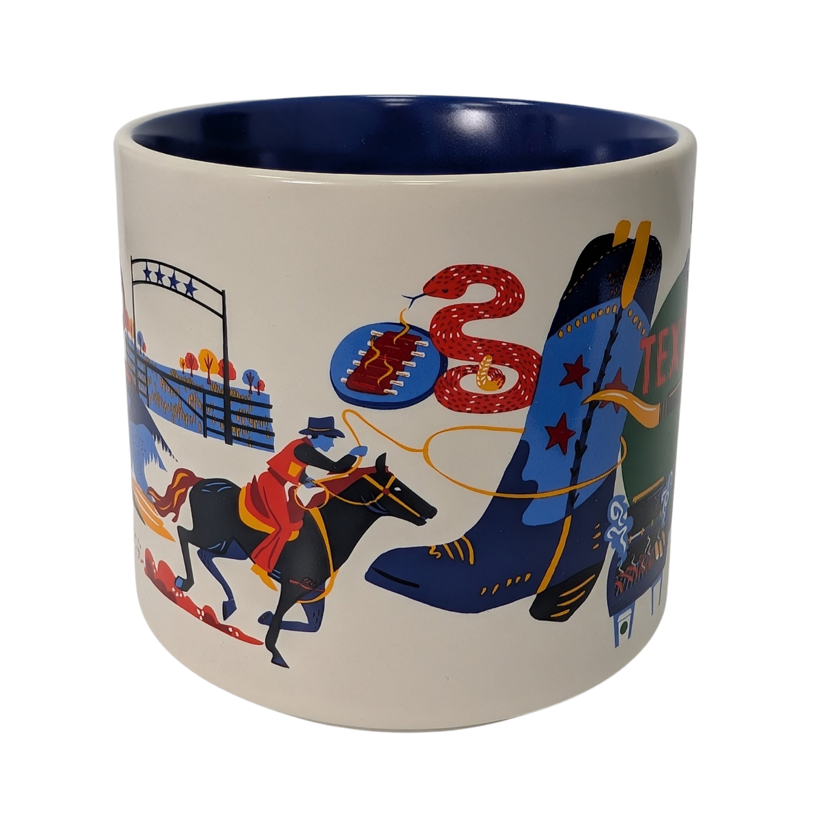 Starbucks Discovery Series Texas Ceramic Mug, 14 Oz
