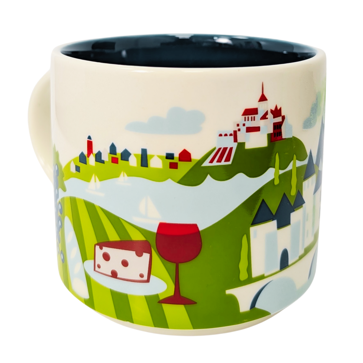 Starbucks You Are Here Series France Ceramic Mug, 14 Oz