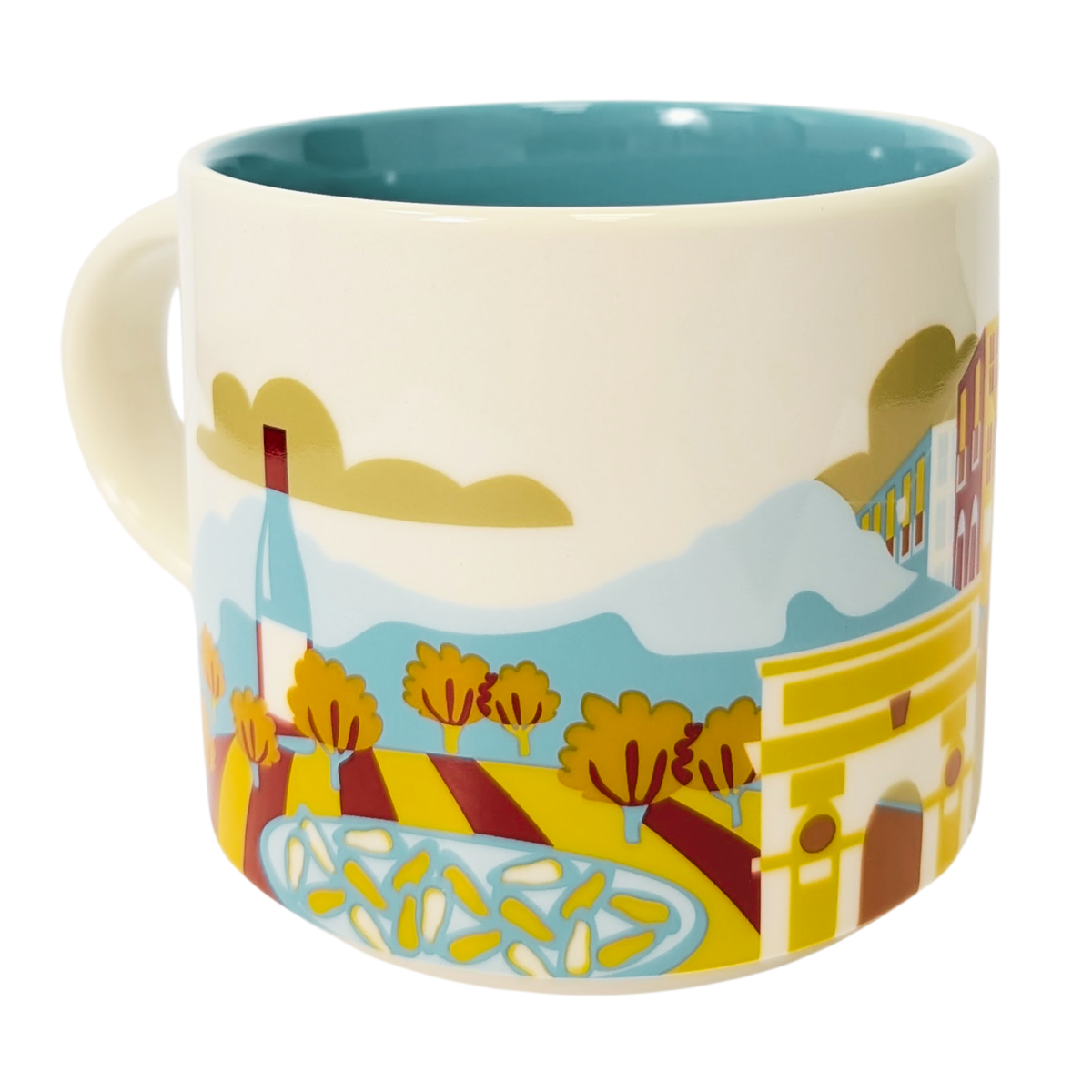 Starbucks You Are Here Series Montpellier Ceramic Mug, 14 Oz
