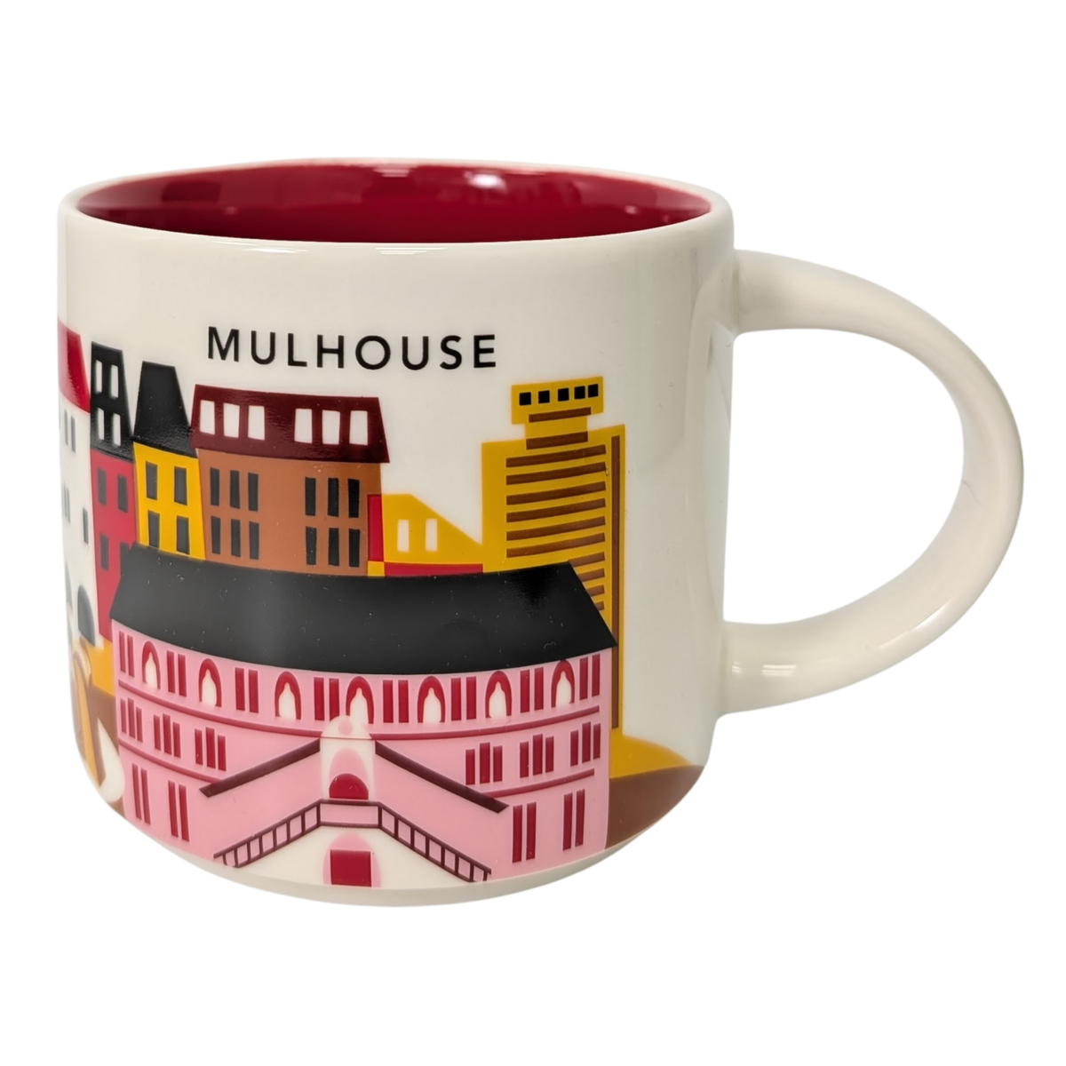 Starbucks You Are Here Series Mulhouse Ceramic Mug, 14 Oz