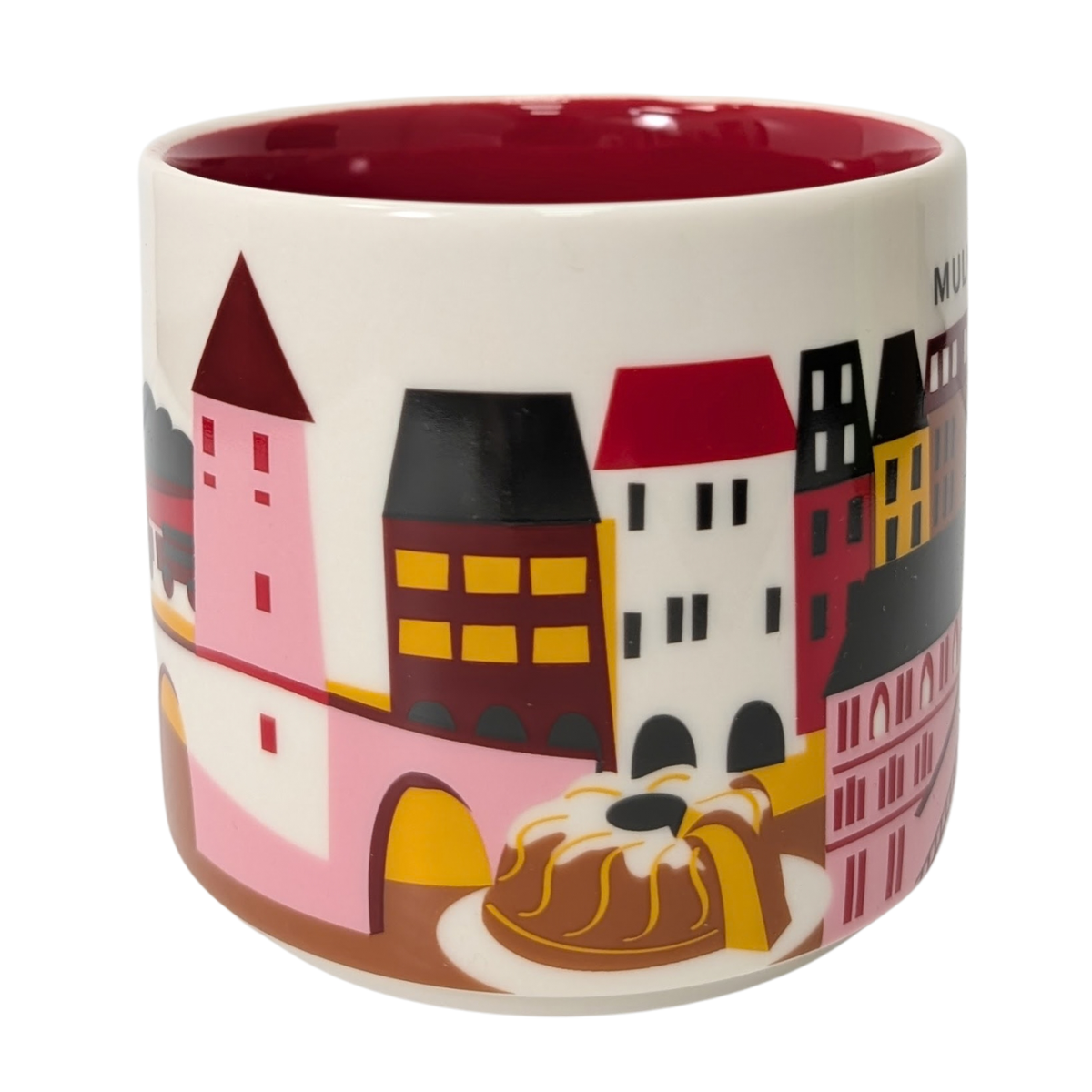 Starbucks You Are Here Series Mulhouse Ceramic Mug, 14 Oz
