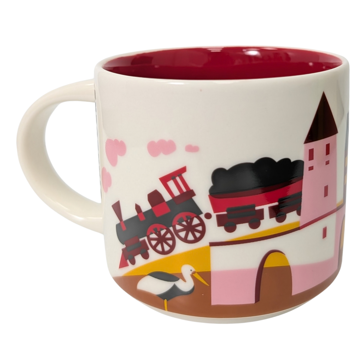 Starbucks You Are Here Series Mulhouse Ceramic Mug, 14 Oz