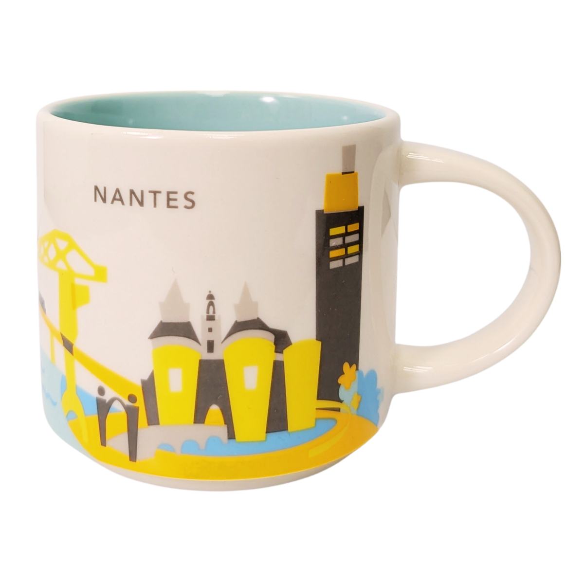 Starbucks You Are Here Series Nantes Ceramic Mug, 14 Oz