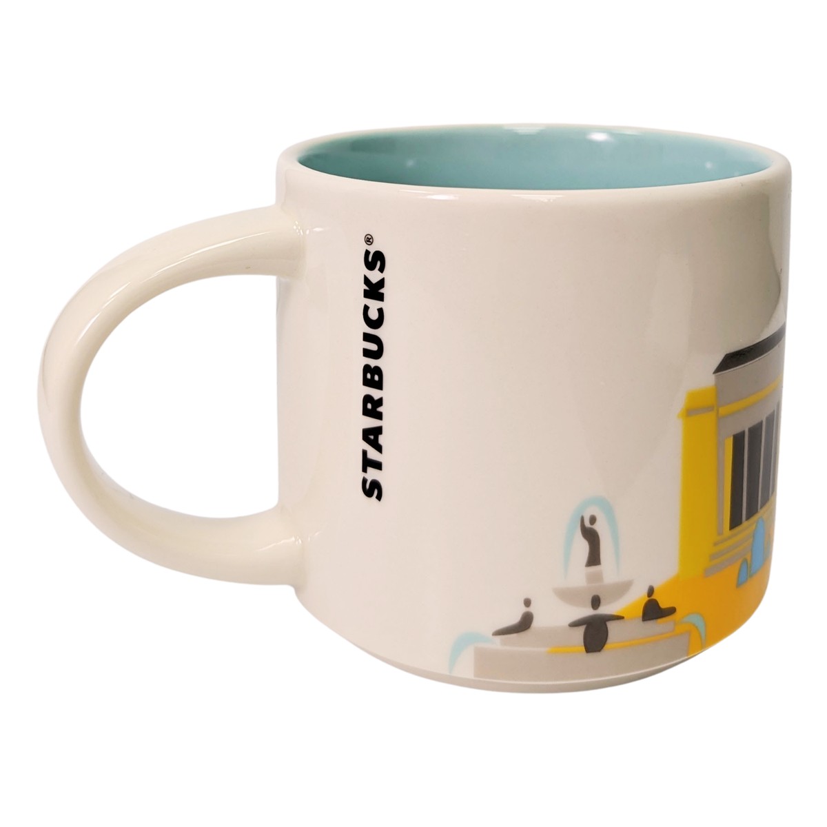 Starbucks You Are Here Series Nantes Ceramic Mug, 14 Oz