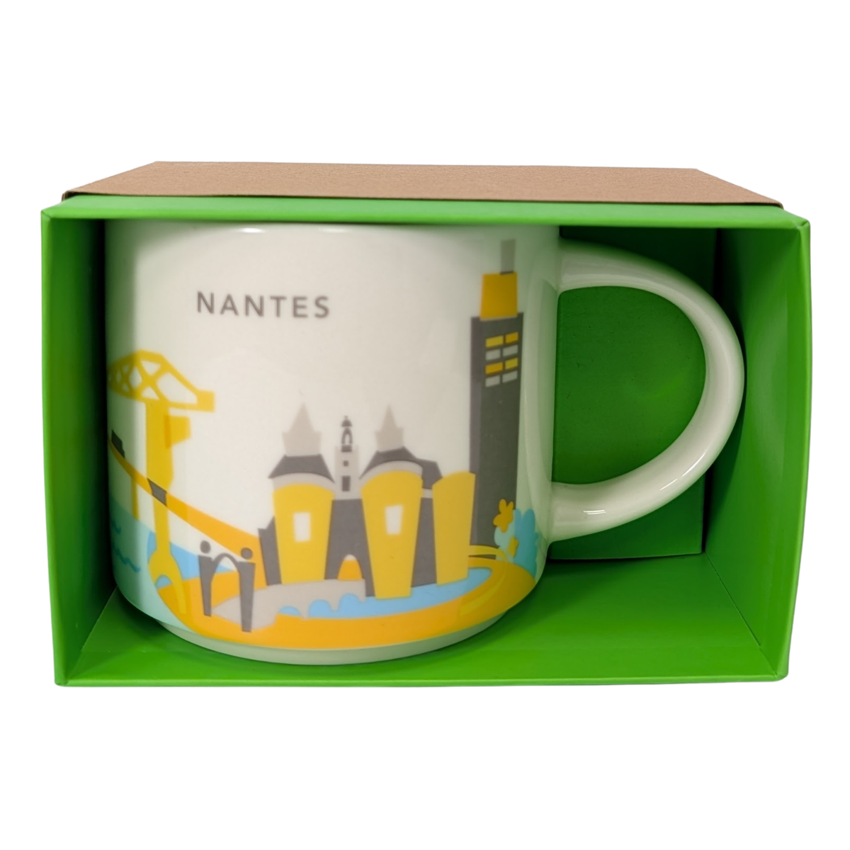 Starbucks You Are Here Series Nantes Ceramic Mug, 14 Oz