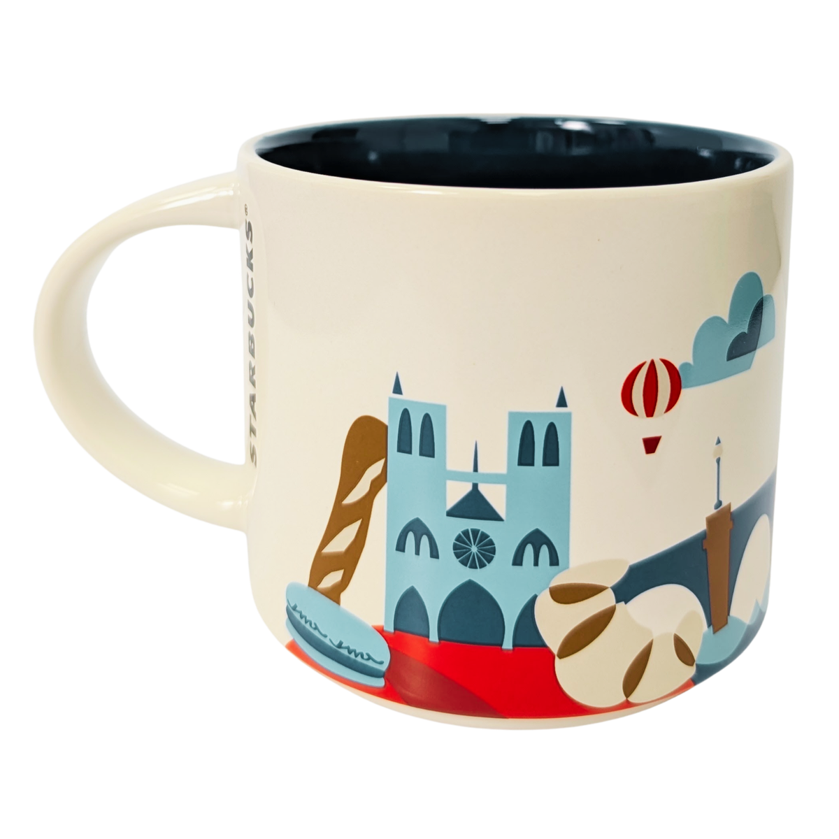 Starbucks You Are Here Series Paris Ceramic Mug, 14 Oz