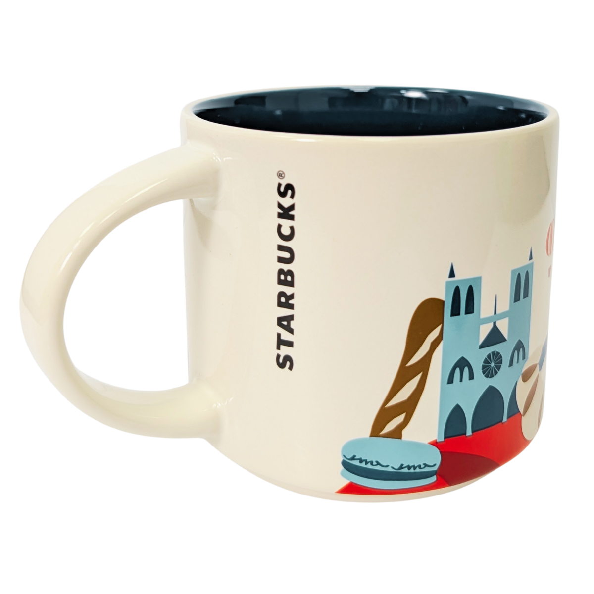 Starbucks You Are Here Series Paris Ceramic Mug, 14 Oz