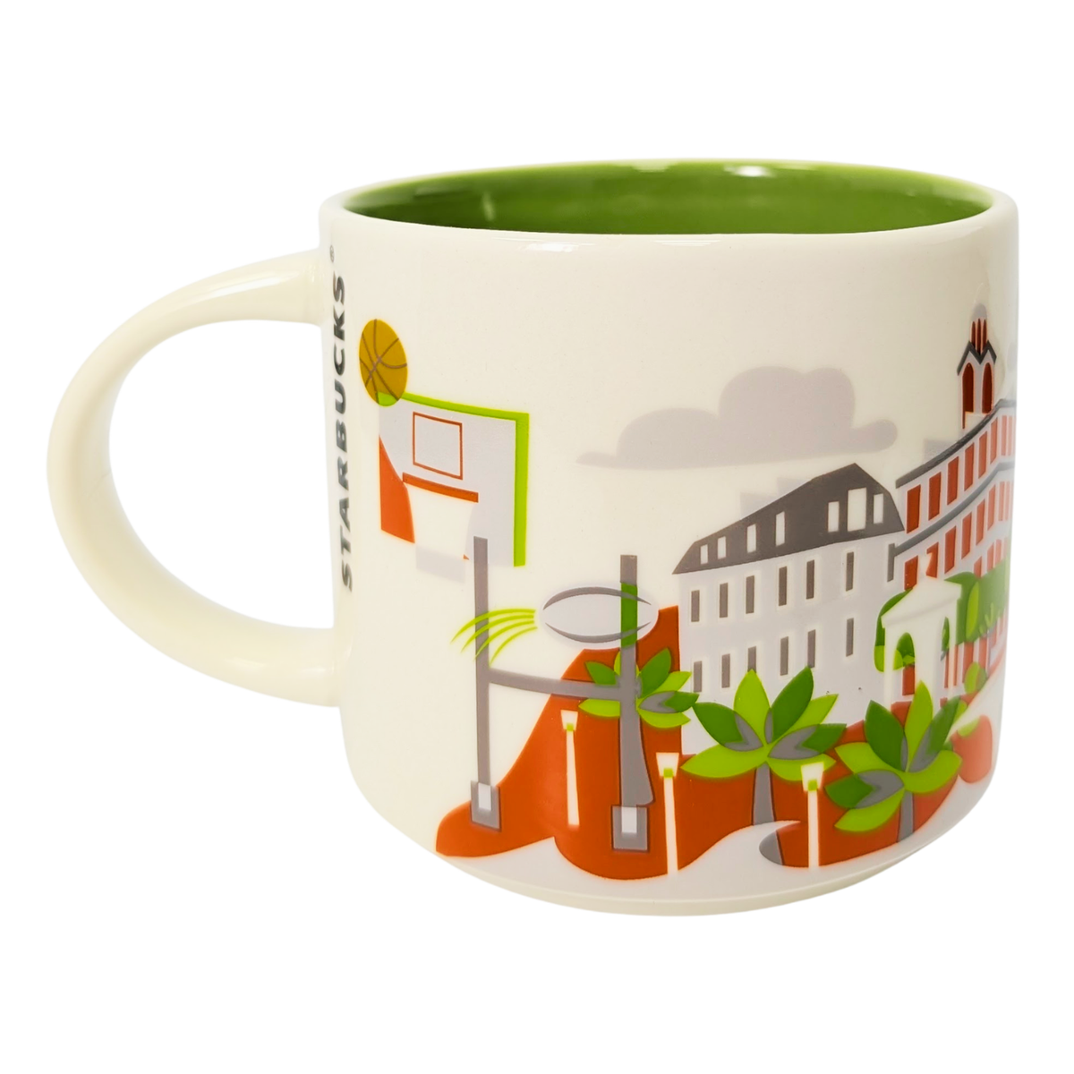 Starbucks You Are Here Series Pau Ceramic Mug, 14 Oz