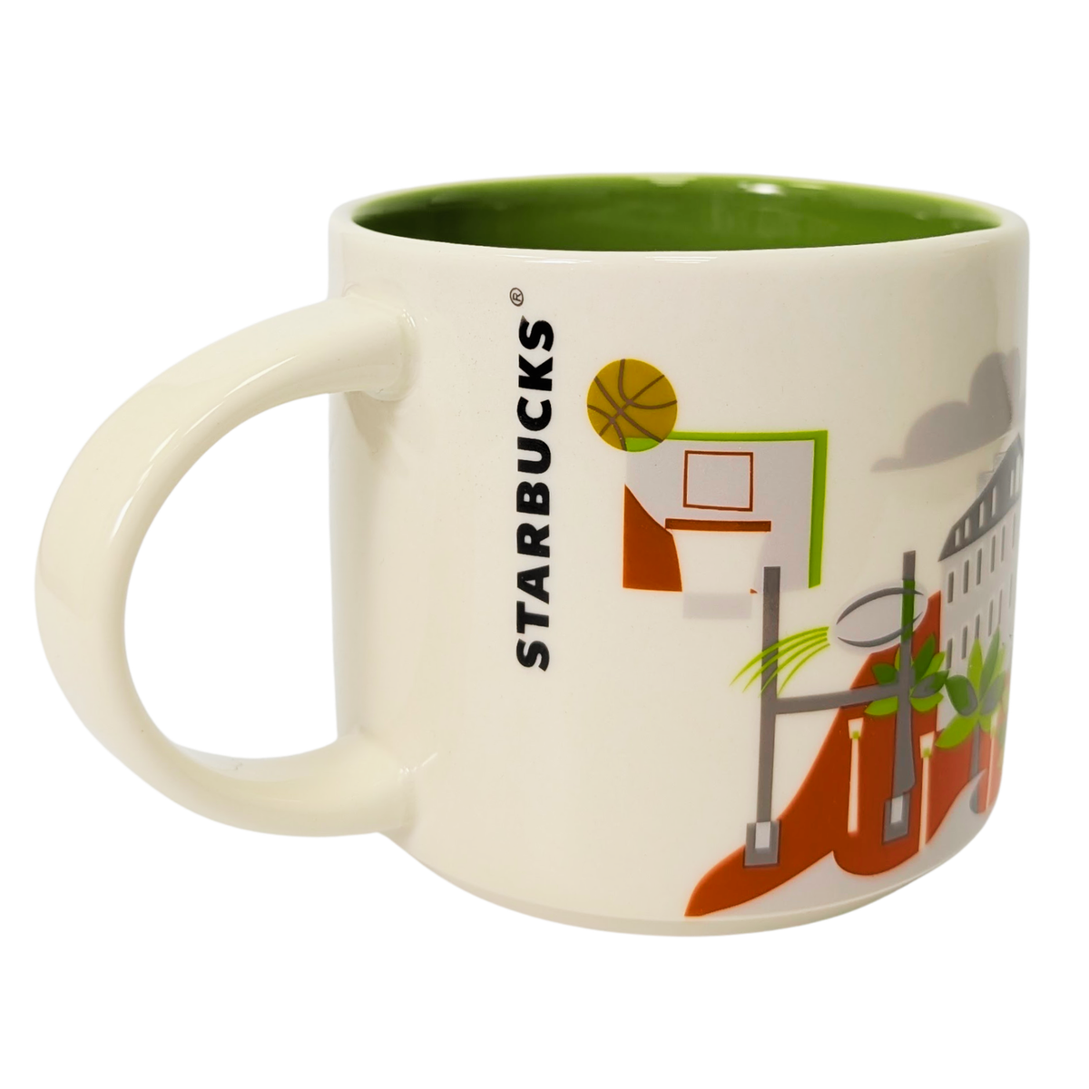 Starbucks You Are Here Series Pau Ceramic Mug, 14 Oz