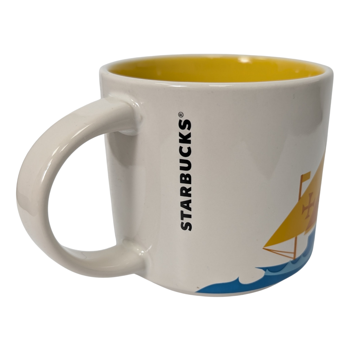 Starbucks You Are Here Series Portugal Ceramic Mug, 14 Oz