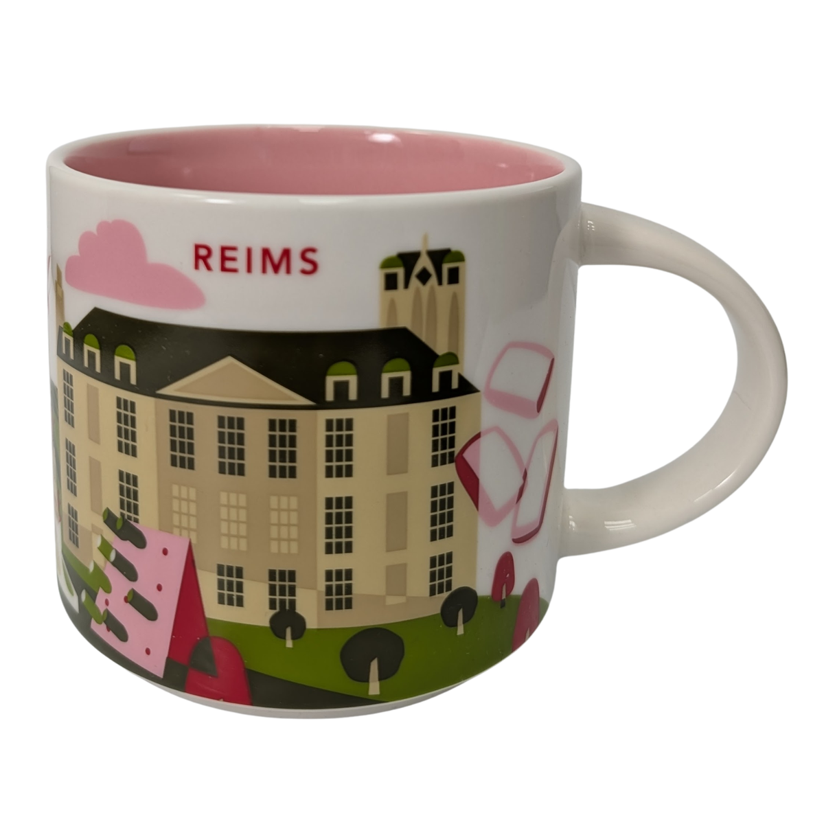 Starbucks You Are Here Series Reims Ceramic Mug, 14 Oz