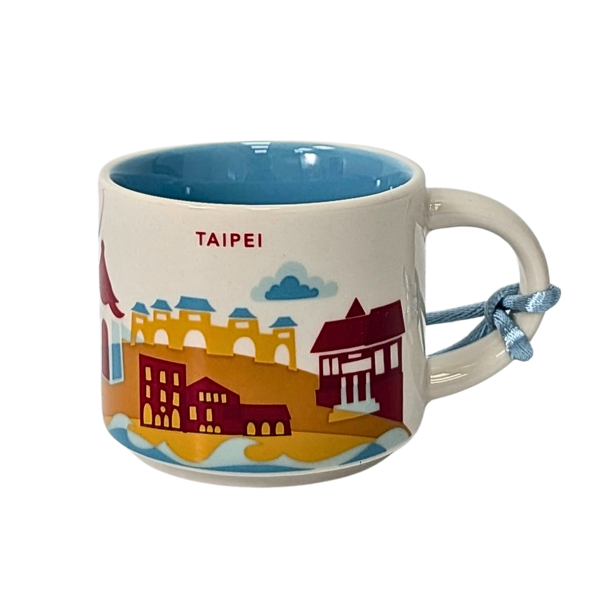 Starbucks Discovery Series Taipei Ceramic Demitasse Ornament Mug, 2 Oz
