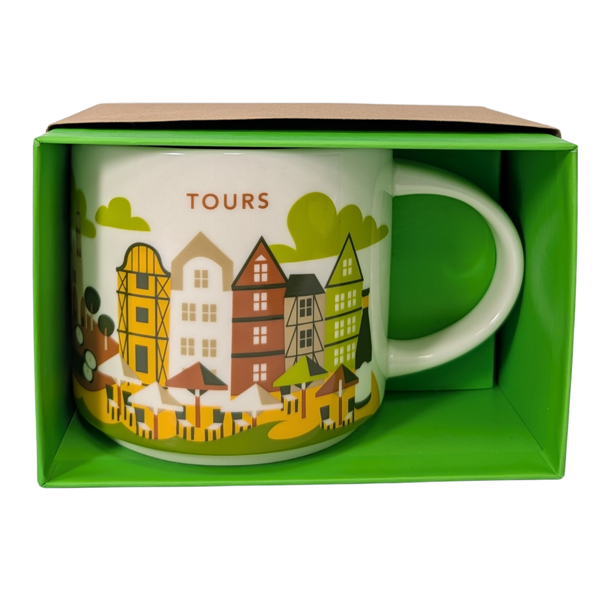 Starbucks You Are Here Series Tours Ceramic Mug, 14 Oz