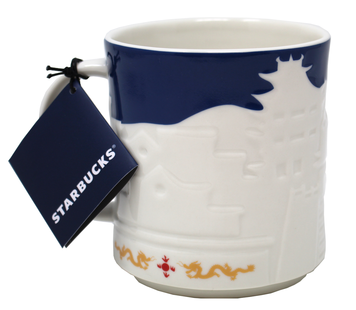 Starbucks Collector Relief Series Nanjing Ceramic Mug, 16 Oz