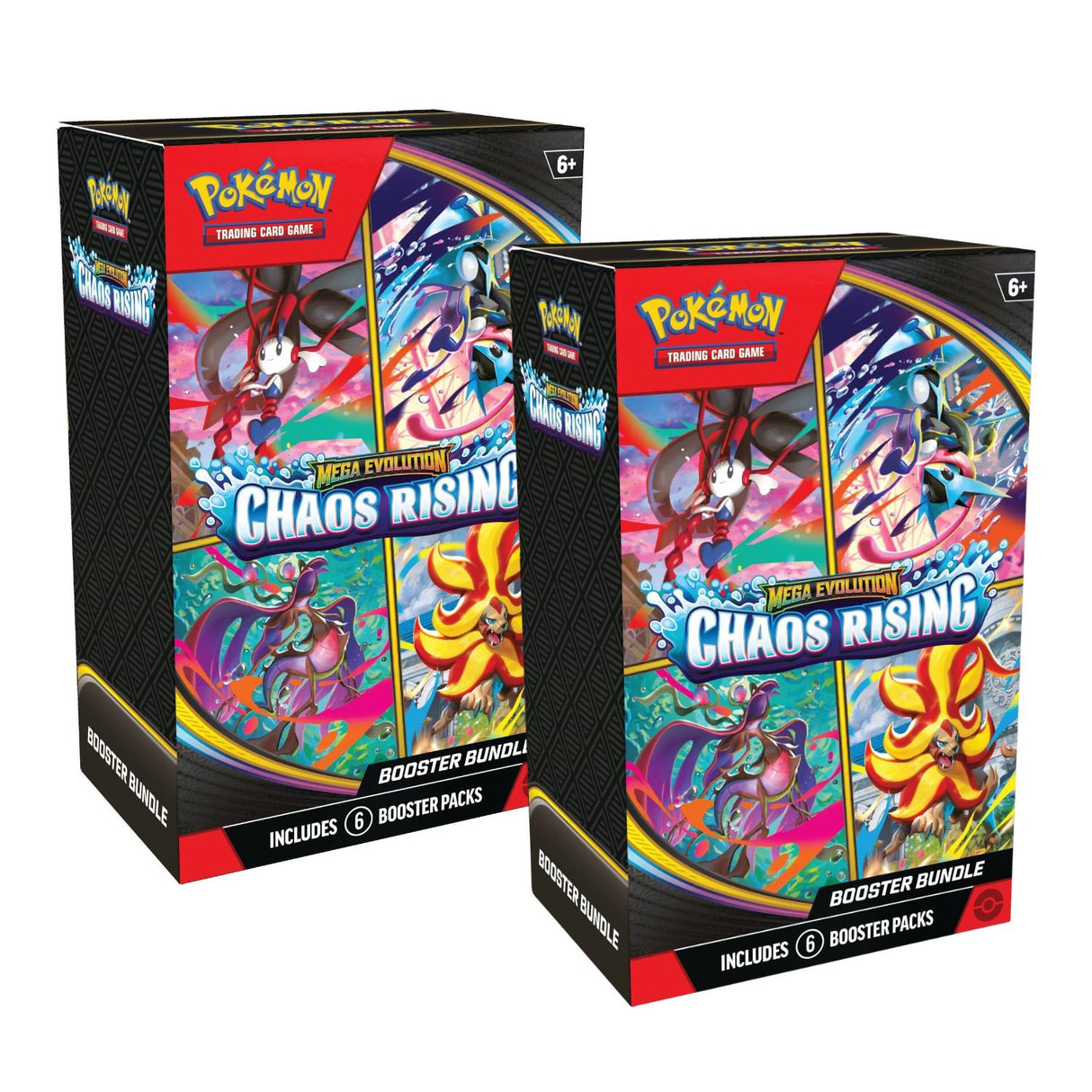 Pokemon ME4 Mega Evolution Chaos Rising Booster Bundles (2-Pack)