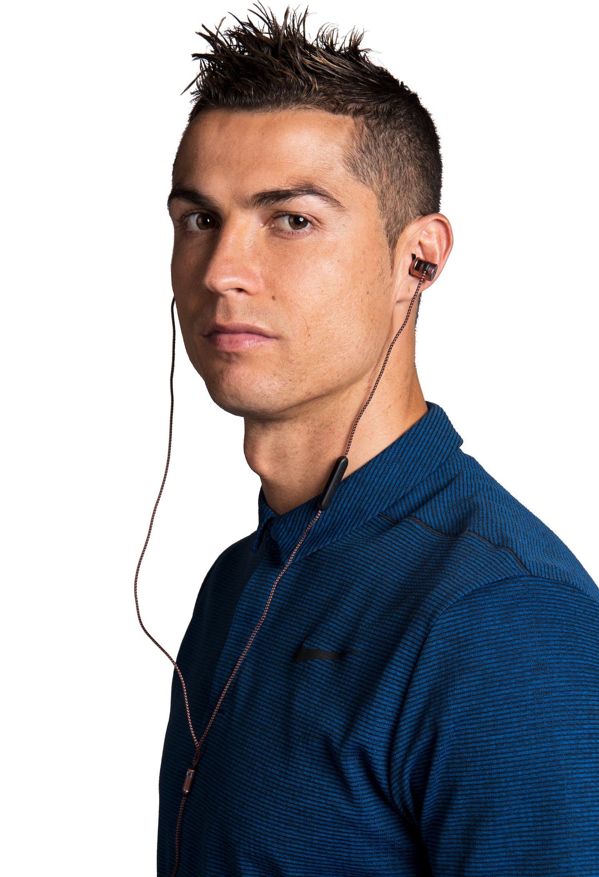 ROC Model III - Copper by Cristiano Ronaldo Wired Sport Earbuds in-Ear Headphones Copper