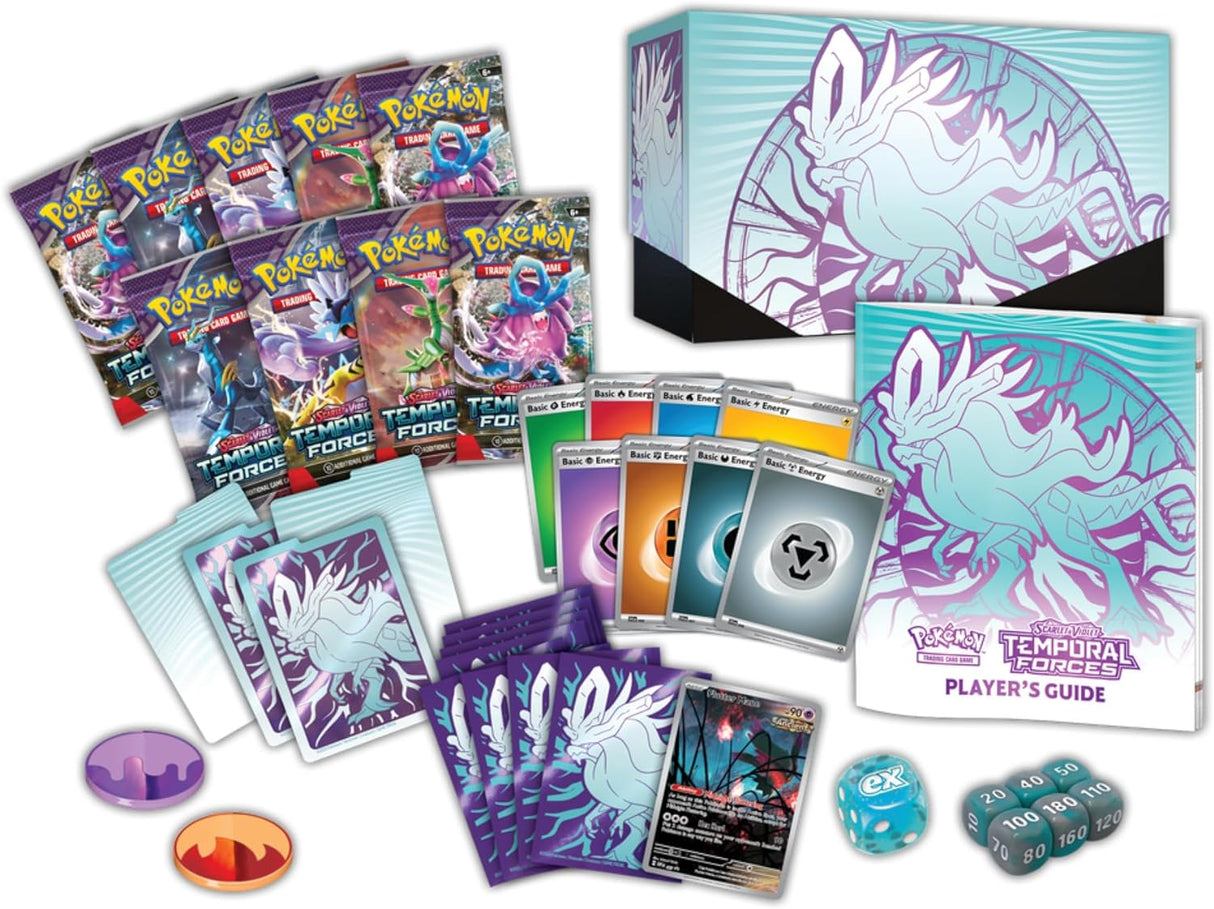 Pokemon Scarlet & Violet Temporal Forces Elite Trainer Box | Walking Wake