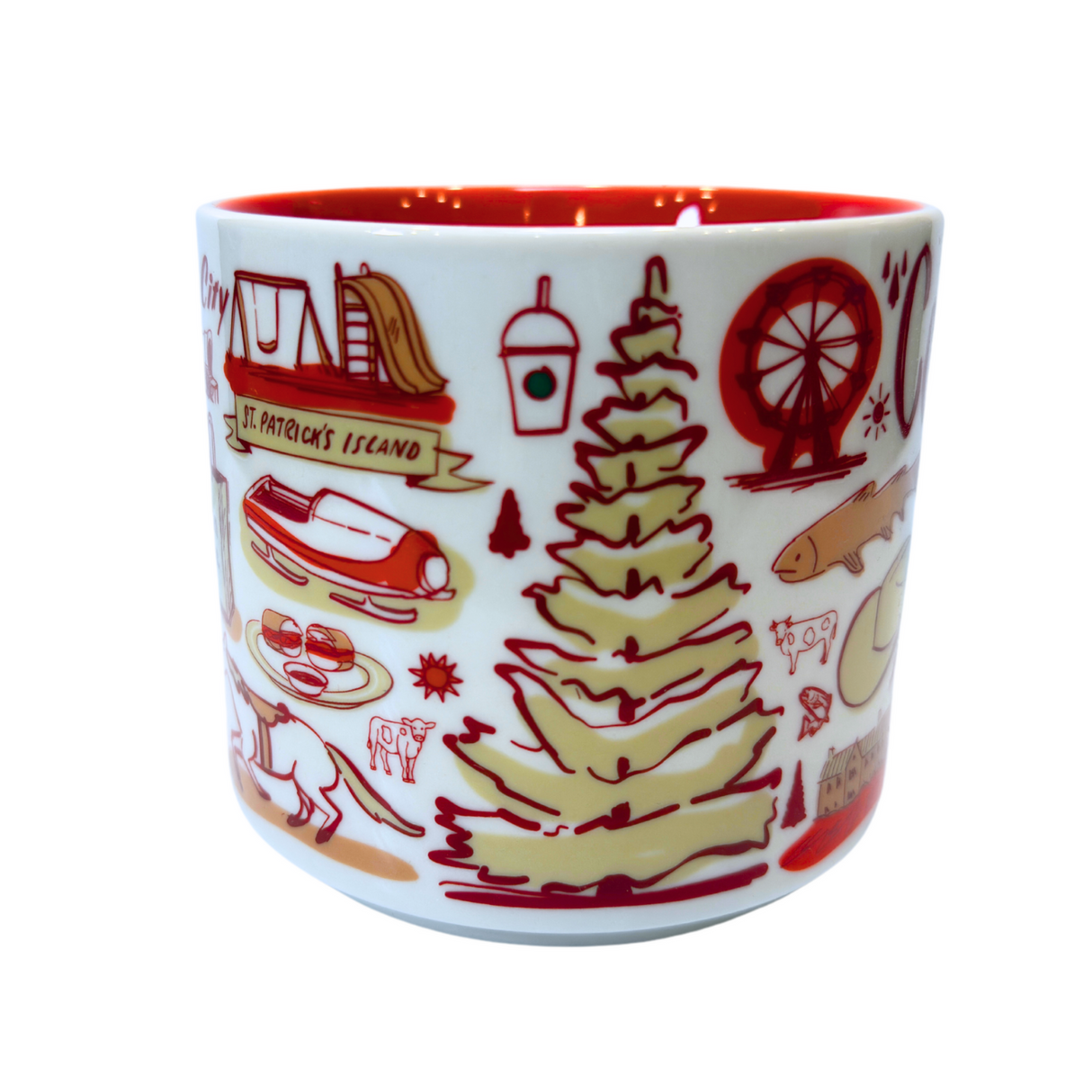 Starbucks Been There Series Calgary Ceramic Mug, 14 Oz