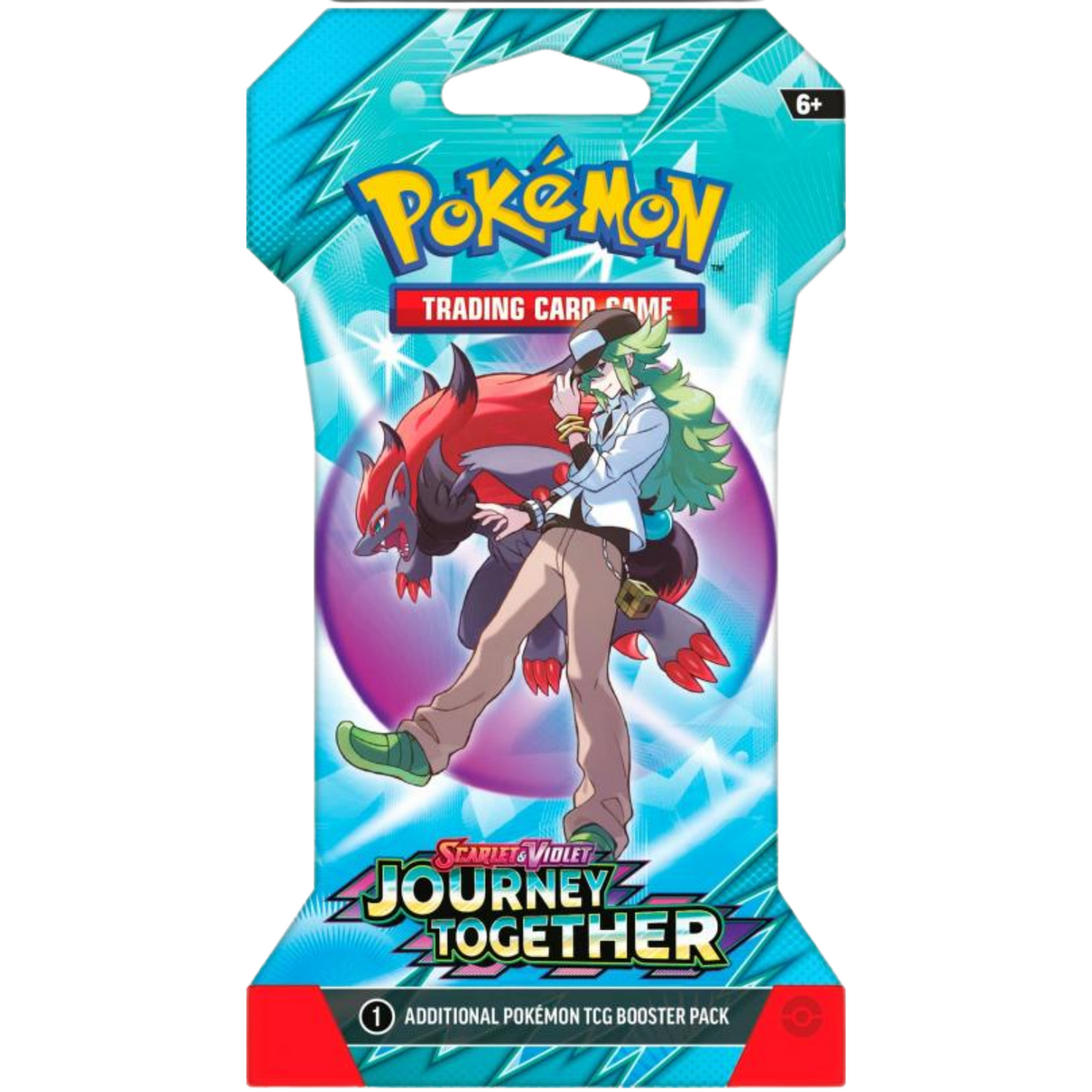 Pokemon Scarlet & Violet Journey Together Art Bundle (4 Sleeved Booster Packs)