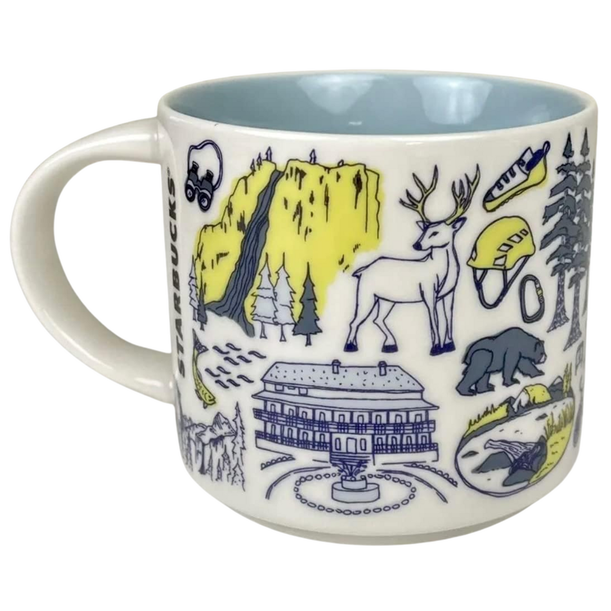 Starbucks Been There Series Yosemite National Park Ceramic Mug, 14 Oz
