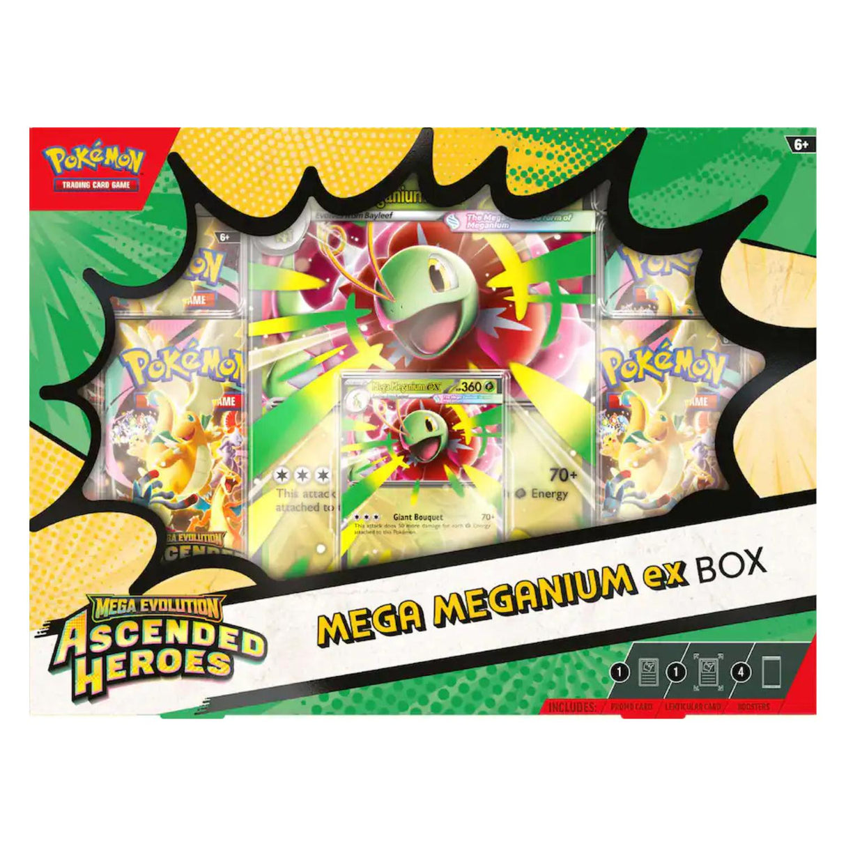 Pokemon ME2.5 Ascended Heroes ex Box | Mega Meganium ex