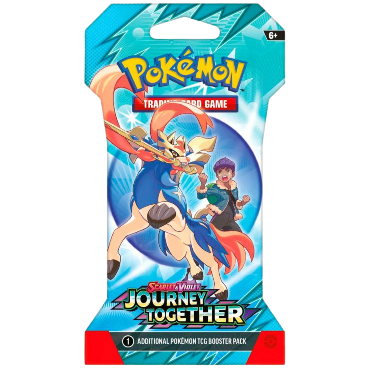 Pokemon Scarlet & Violet Journey Together Art Bundle (4 Sleeved Booster Packs)