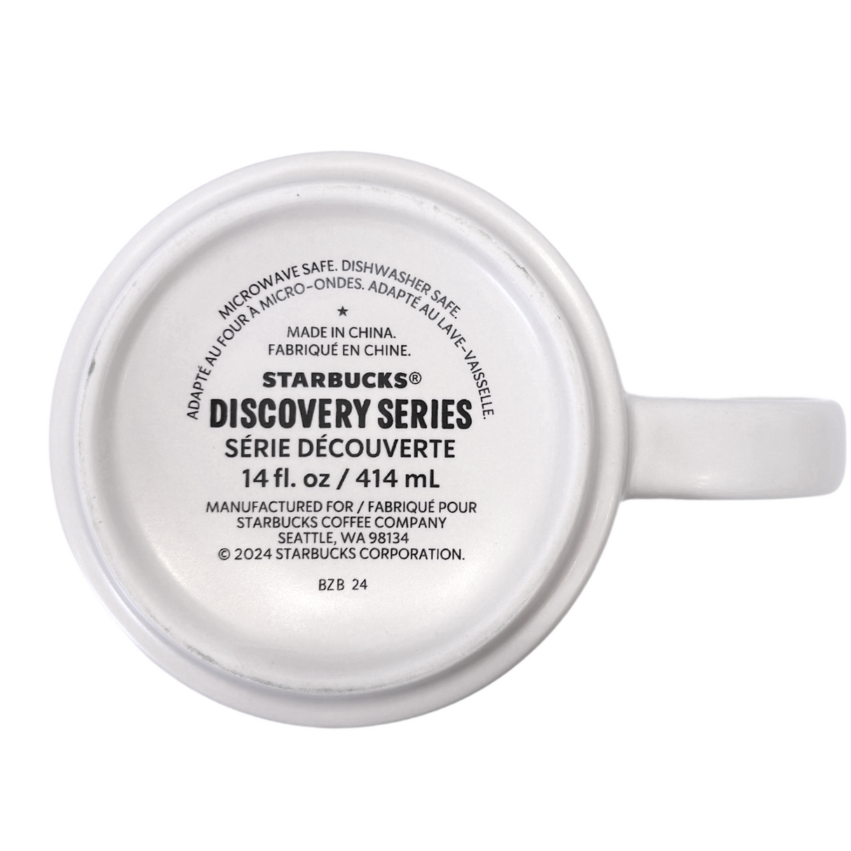 Starbucks Discovery Series Connecticut Ceramic Mug, 14 Oz