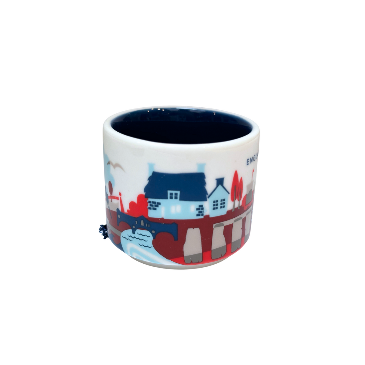 Starbucks You Are Here Collection England Ceramic Demitasse Cup, 2 Oz