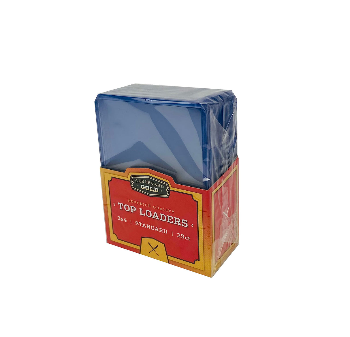 Cardboard Gold Next Generation Top Loaders for Cards - Superior Baseball Card Protectors, Ideal for Trading Card - 25 Count Pack, Crystal Clear, Archival Safe 3x4 Standard 20-point