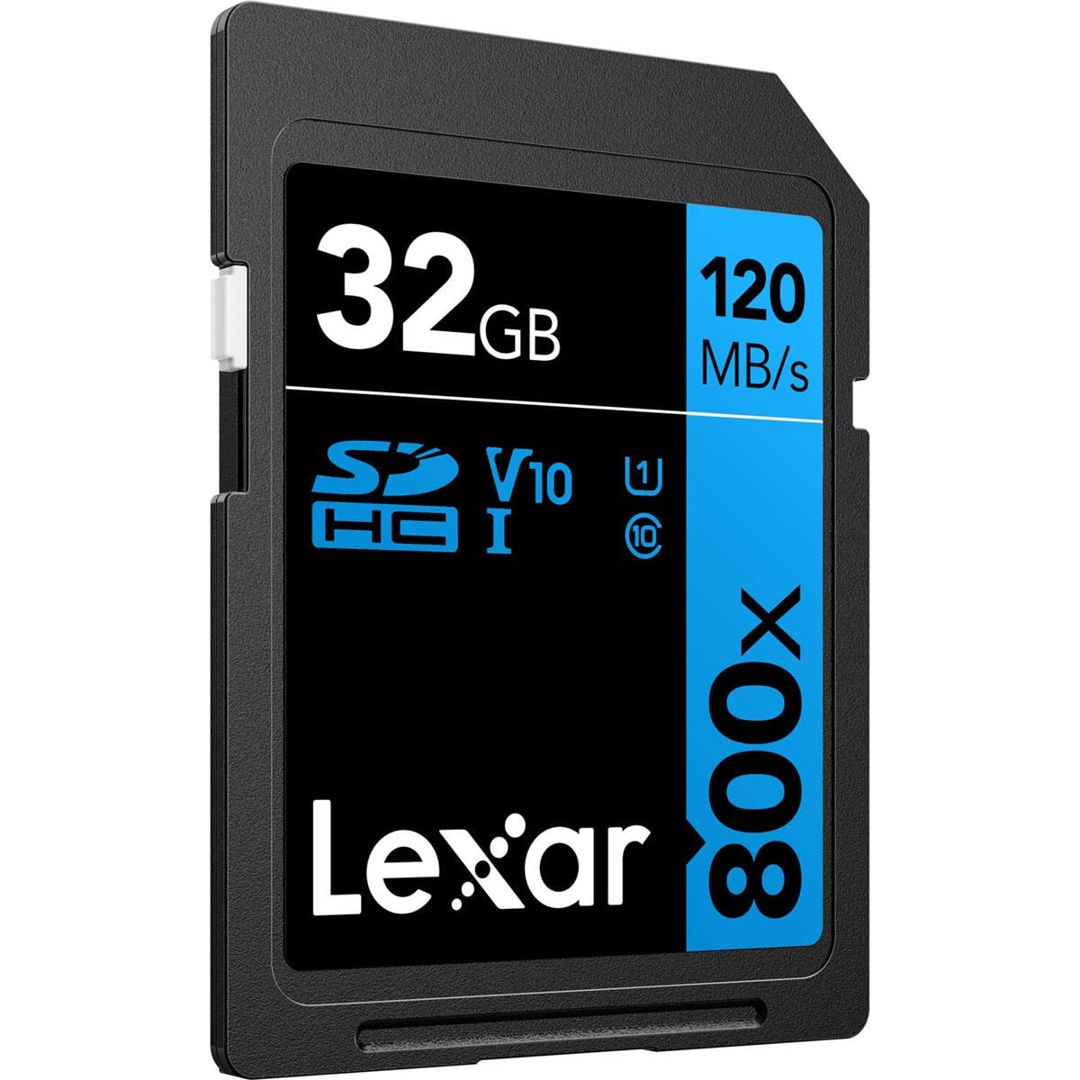 Lexar Blue Series SDHC Memory Card, UHS-I U1 Class 10, 32 GB